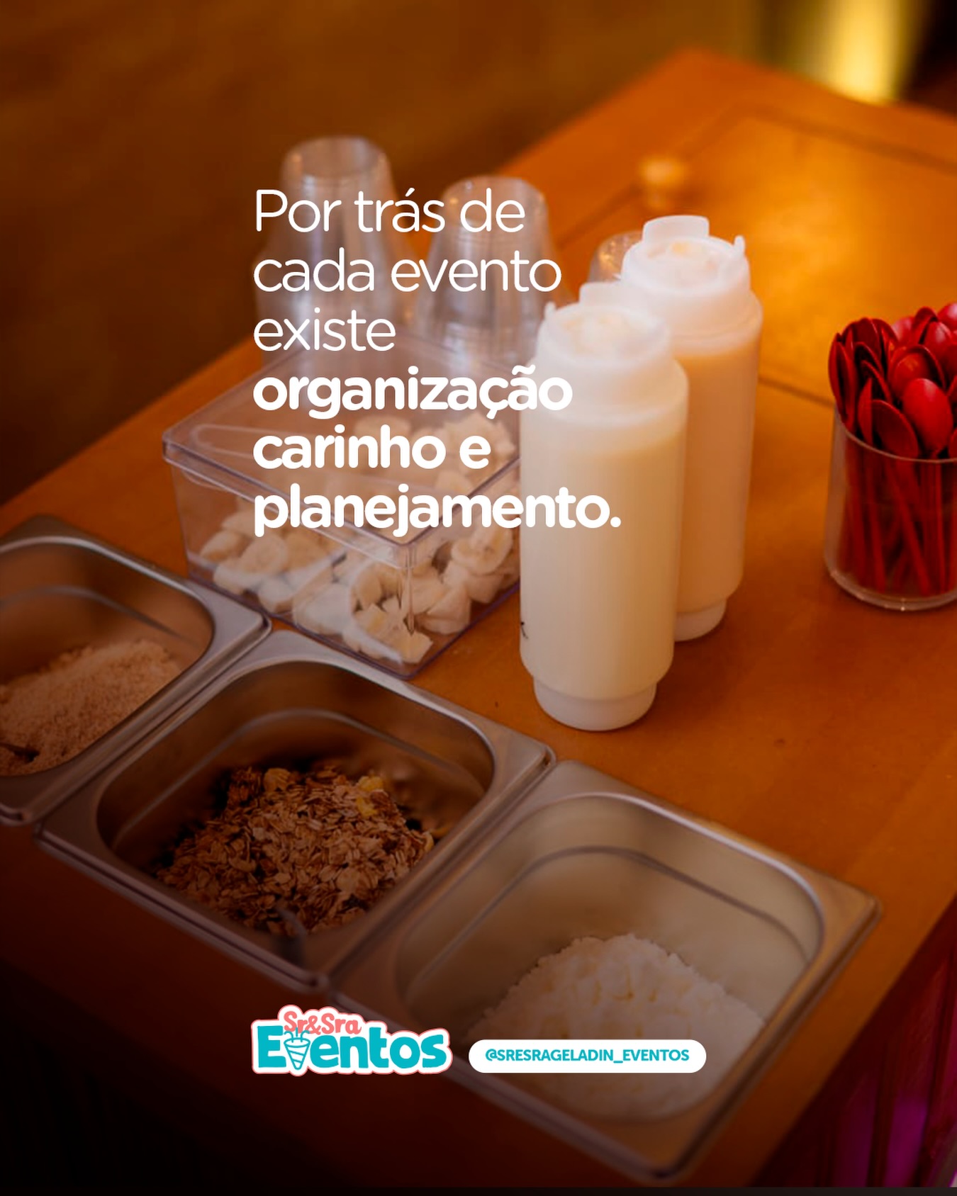 Nada comunica melhor a experiência de um evento do que quem já viveu esse momento.
Cada evento atendido representa confiança.
Cada contratação representa responsabilidade.
E cada convidado satisfeito representa que estamos no caminho certo.
Se você está organizando um evento especial, será um prazer fazer parte dele 🍧
